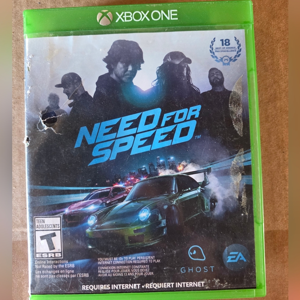 Need for Speed One Game - Green Case